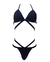Biquini Noronha Strappy com Bojo Calcinha Reta Preto