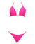 Biquíni Marquinha Cortininha com Bojo Calcinha Fio Duplo Rosa Neon - Art Sex Moda Íntima