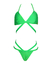 Biquini Noronha Strappy com Bojo Calcinha Reta Verde