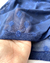 Saia Malibu Tule com Elastano Cordinha Lateral Azul Marinho - comprar online