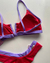 Biquíni Beach Aviador com Bojo Removivél Fio Duplo Asa Delta Vermelho - Art Sex Moda Íntima
