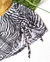 Saia Malibu Tule com Elastano Cordinha Lateral Zebra - comprar online