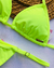Biquíni Marquinha Cortininha com Bojo Calcinha Fio Duplo Amarelo Neon na internet