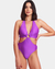 Maiô Amarô Frente Única com Bojo Fio Duplo Sunquíni Roxo - comprar online