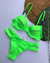 Biquíni Lollipop Biju Meia Taça com Bojo Fio Duplo Verde Neon - comprar online