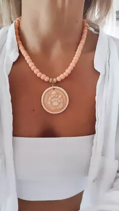 Collar Isabella beige
