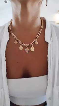 Collar multi Charms