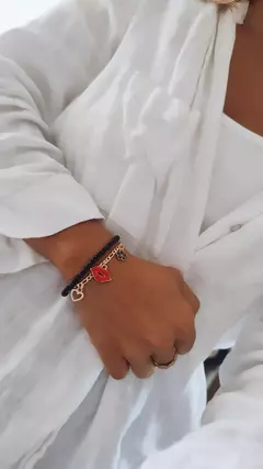 Pulsera doble Beso