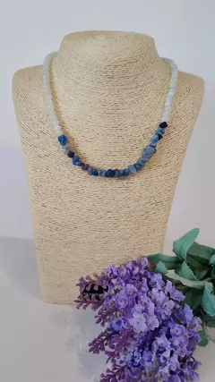 Collar Cuarzo Azul