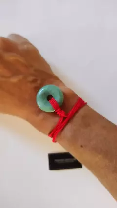 Pulsera Dona Cuarzo verde