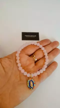 Pulsera cuarzo rosa en internet