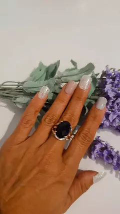 Anillo obsidiana