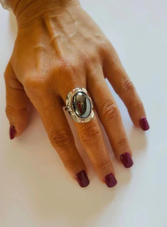 Anillo Hematita