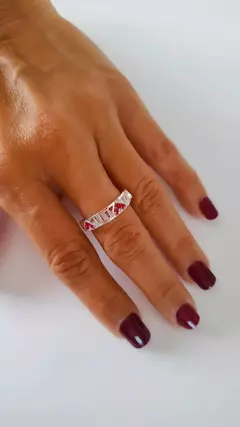 Anillo love fresa - comprar online