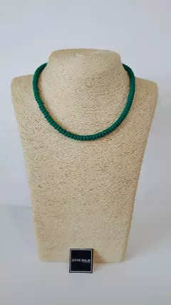 Collar Fimo verde