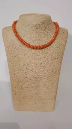 Collar fimo Naranja