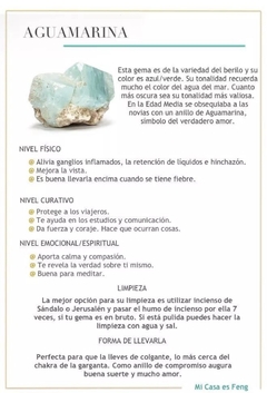 Pulsera Aguamarina - comprar online