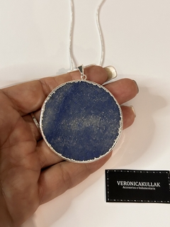 Collar Bélgica Cuarzo azul