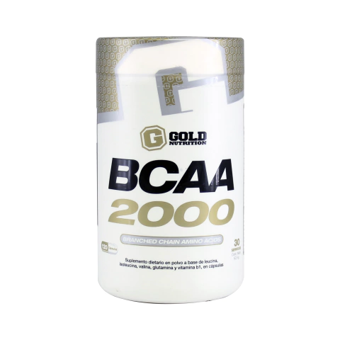 BCAA 2000 120 CAPSULAS - GOLD NUTRITION
