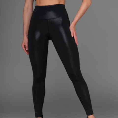 BLACK SHINE LEGGING CALZA NEGRA BRILLANTE - TOUCHÉ