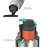 Termo Acero Inoxidable Grande 1200ml Negro - Contigo