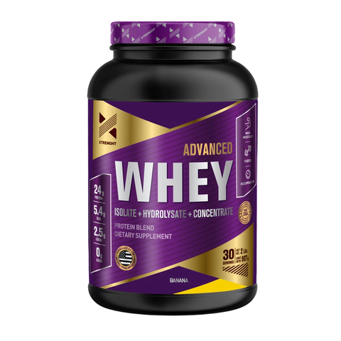 ADVANCED WHEY PROTEIN 2 LBS (Concentrate + Isolate + Hydrolysate) - XTRENGHT - comprar online