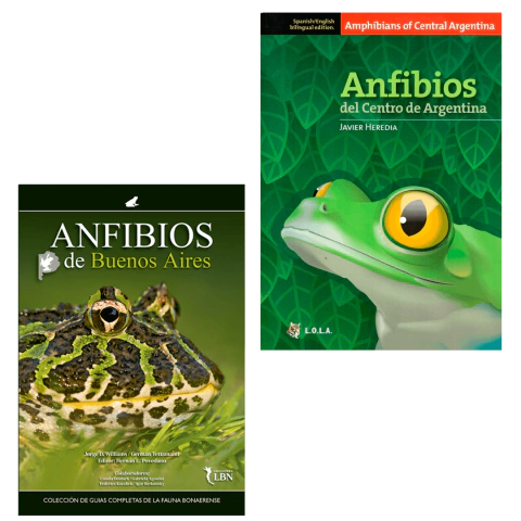 Combo Anfibios de Buenos Aires + Anfibios del Centro