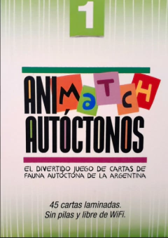 Juego de cartas AniMATCH AUTÓCTONOS