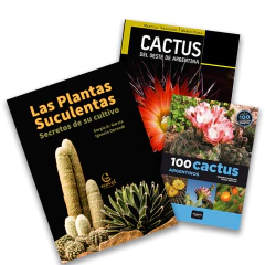 Combo Cactus del Oeste + 100 cactus + Suculentas