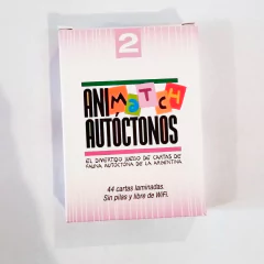 Juego de cartas AniMATCH AUTÓCTONOS - tienda online