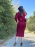Vestido Alice Marssala - Montel Modas