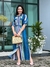 Chemise Antonella Azul - comprar online