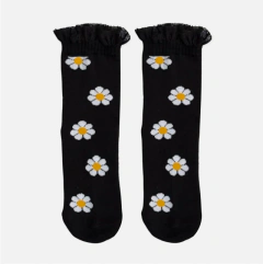 Soquete Bloomy Preta Mini Melissa x Cantarola