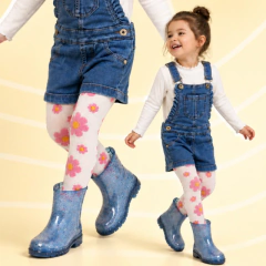 Meia Calça Bloomy Mini Melissa x Cantarola - comprar online