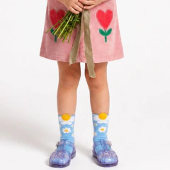 Soquete Bloomy Azul Mini Melissa x Cantarola - comprar online