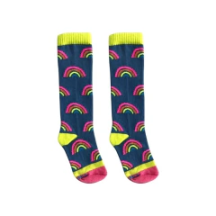 Meia Arco Iris Neon