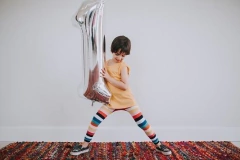 meia calça Legging Infantil Listras criança