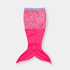 Cauda Sereia Paetê Pink - comprar online