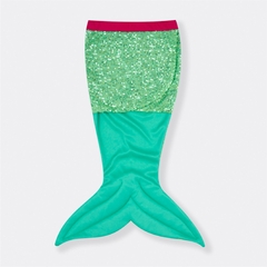 Cauda Sereia Paetê Verde - comprar online