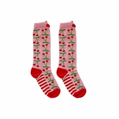 Meia Cereja com PomPom - comprar online