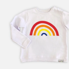 Moletom ARCO IRIS - BRANCO - comprar online