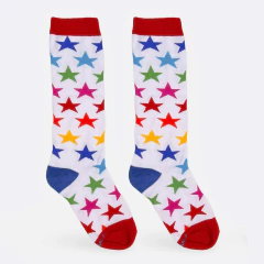 Meia Estrela Arco Íris - comprar online