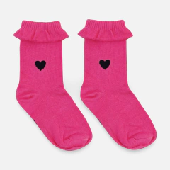 Soquete Babadinho Neon Pink - comprar online