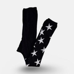 Legging Estrela Preta e Branca - comprar online