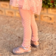 Legging Rendinha Rosa na internet