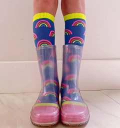Meia Arco Iris Neon - comprar online