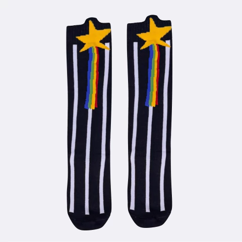 Meia Cantarola Collab Mini Melissa Wonderland - comprar online