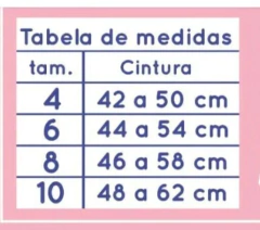 Kit com 2 calcinhas Rosa/Arco Íris - comprar online