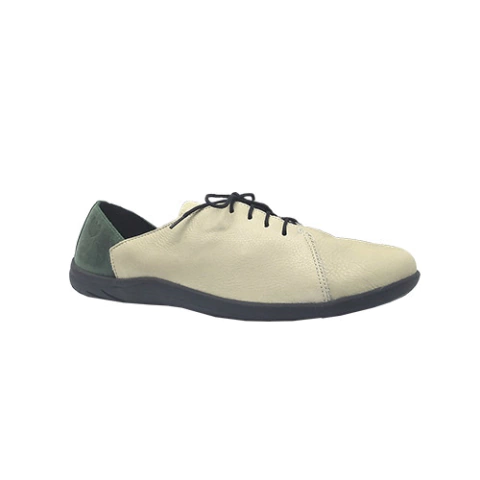 Atena, couro soft macadâmia e floresta, sola borracha preta. Ref.: 001.518. SO ENCOMENDA