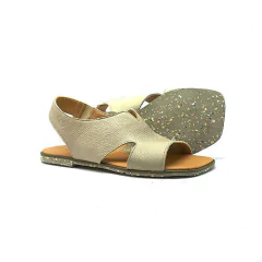 Sandália, couro lumi mármore, sola borrachas recicladas, ref. 003.1505. SOB ENCOMENDA na internet